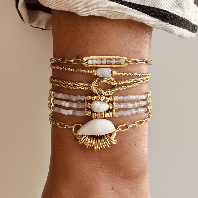 Bracelet CAURITO DORÉ