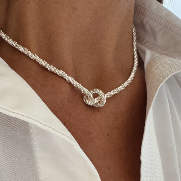 Necklace FUEGO Silver