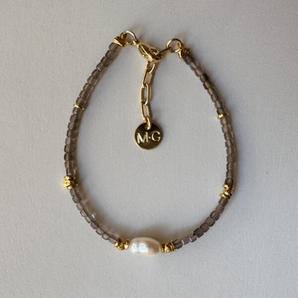Bracelet RIVIERA Quartz fumé