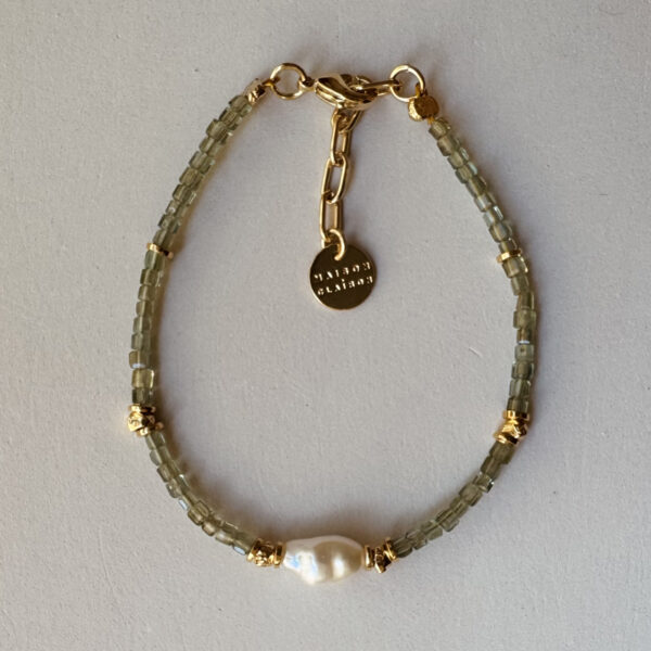 Bracelet RIVIERA Apatite verte