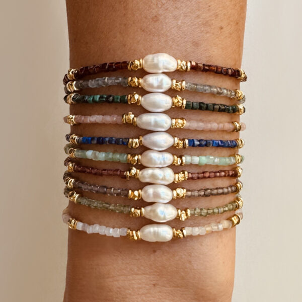 Bracelet RIVIERA Pierre de Lune – Image 2