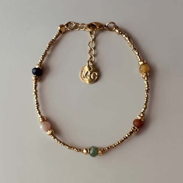 Bracelet SISTA Agate Multico