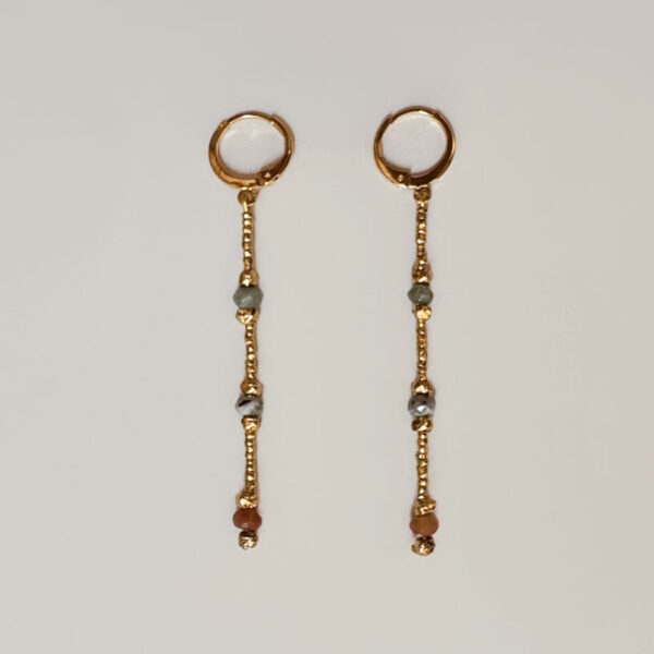 Boucles d'Oreilles DIVA Multicolores