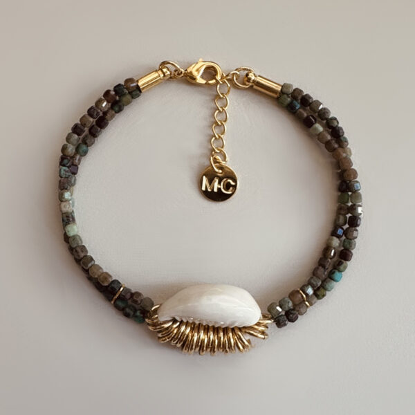 Bracelet CAURITO Turquoise