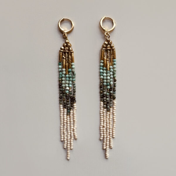 Boucles D'oreilles PARADISE Turquoise