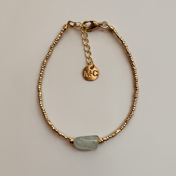 Bracelet DJANGO vert d'eau