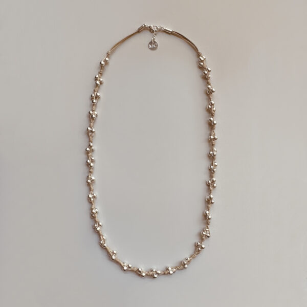 Collier HIPPIE Argenté