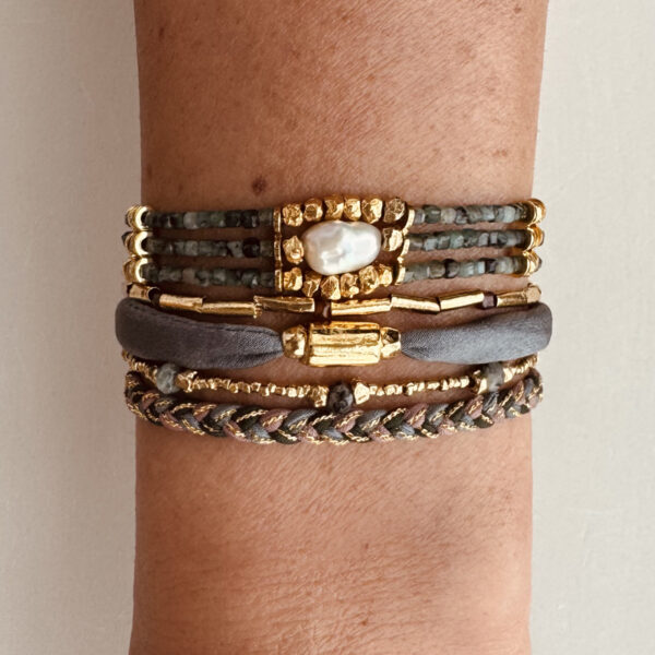 Bracelet PEPITO Grenat – Image 2