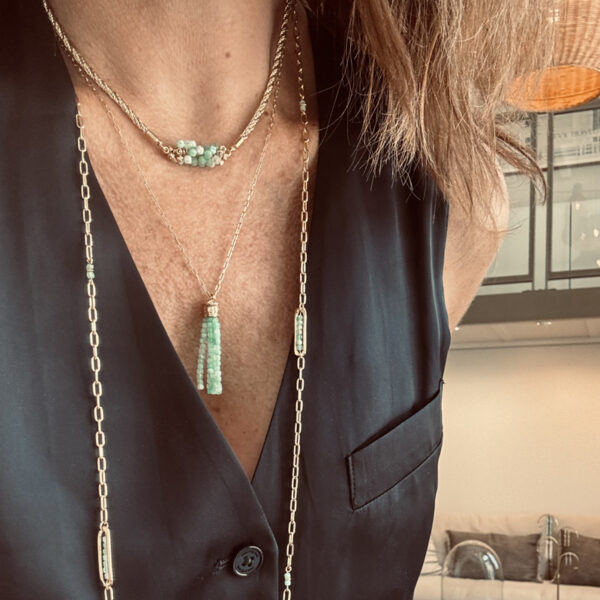 Collier SKY CHRYSOPRASE – Image 2