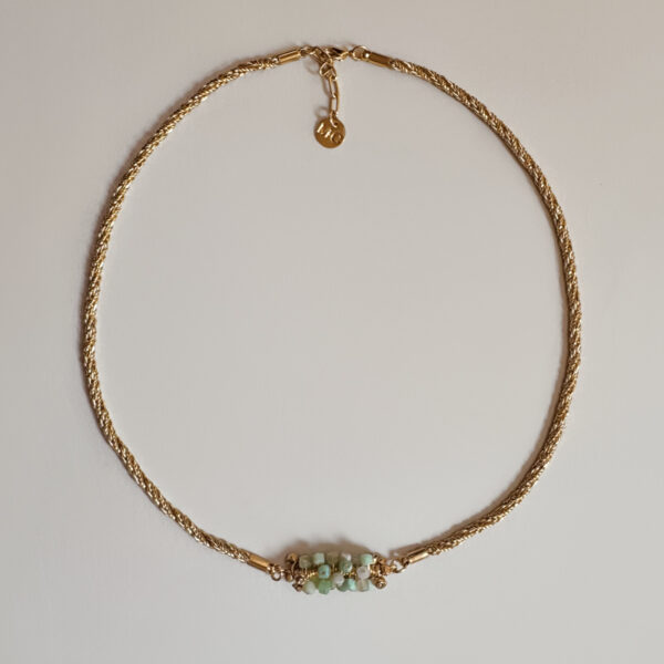 Collier SKY CHRYSOPRASE