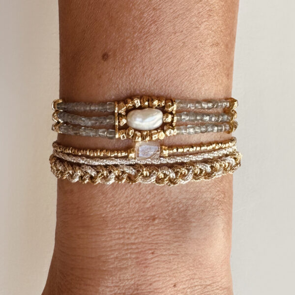 OCEAN EYE Gilded Bracelet (Copie) (Copie) (Copie) (Copie) (Copie) (Copie) (Copie) - Image 2