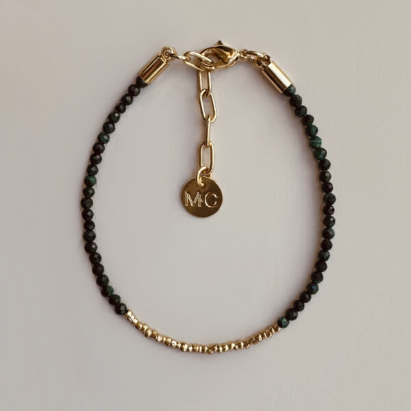 Bracelet Baby LUNA Malachite