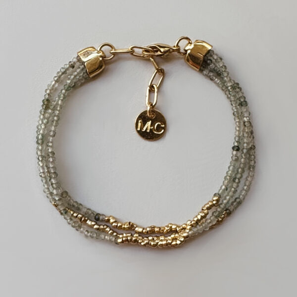 Bracelet LUNA Aventurine verte