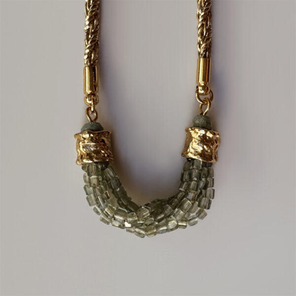 Collier SECRET Apatite verte