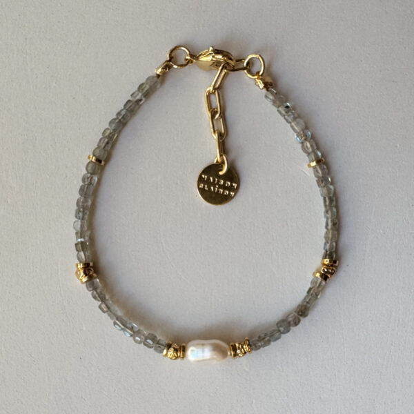 Bracelet RIVIERA Apatite ciel