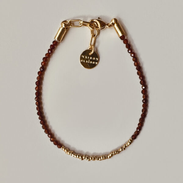 Bracelet Baby LUNA Grenat
