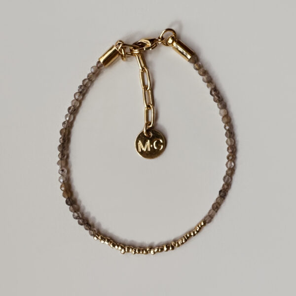 Bracelet Baby LUNA quartz fumé