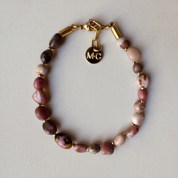 Bracelet Rosy Rhodonite