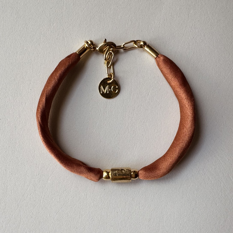 Bracelet GRECO Satin Ocre