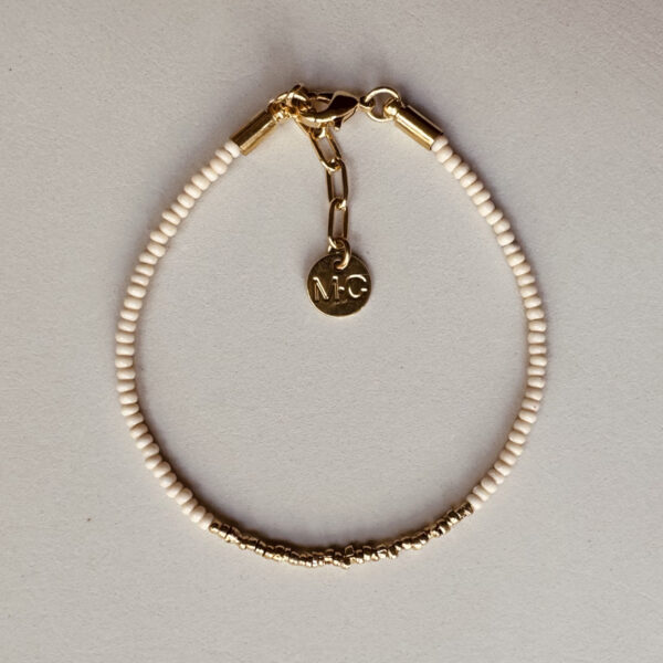 Bracelet Baby LUNA Crème