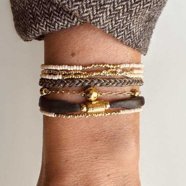 Bracelet Baby LUNA Crème – Image 2