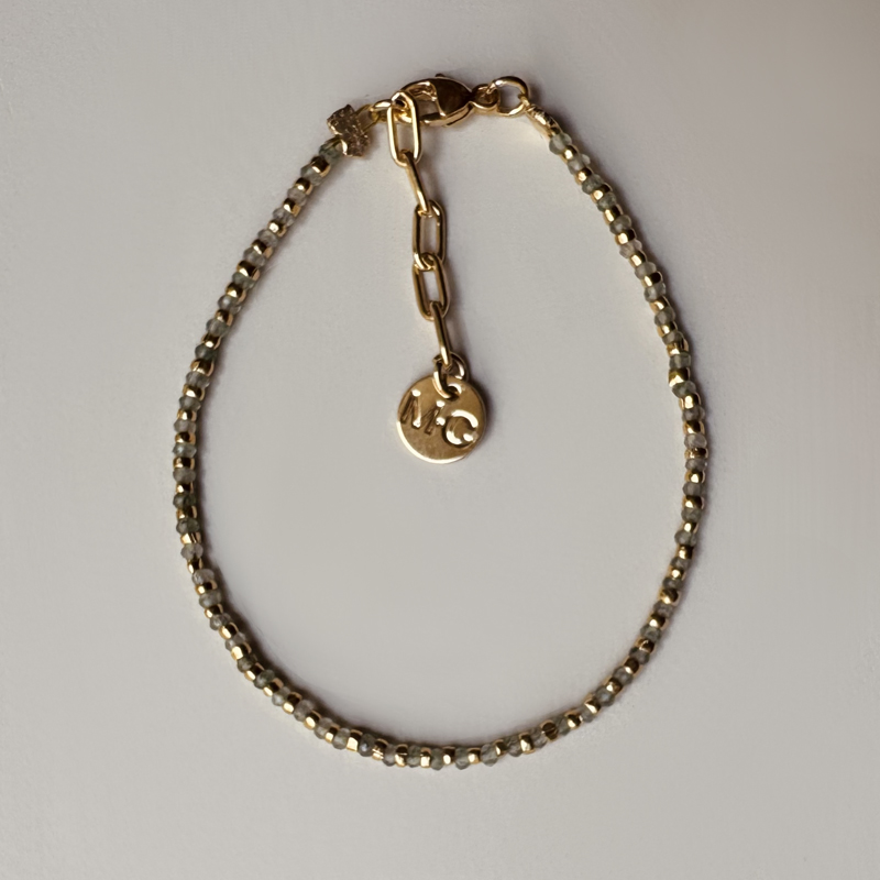 COLIBRI bracelet Green aventurine