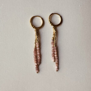 Boucles d'oreilles BABY DAISY Rose