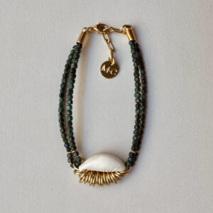 Bracelet CAURITO Malachite