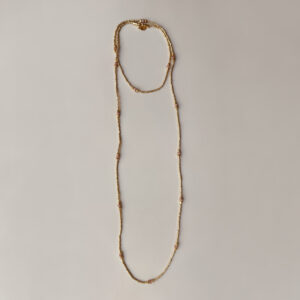 Long necklace CELESTE 85 Pink