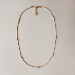 CELESTE 50 Rose long necklace