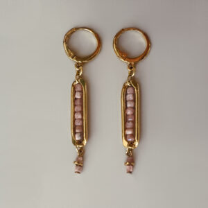 Boucles d'Oreilles INFINITY Rose