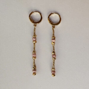 Boucles d'Oreilles DIVA Rose