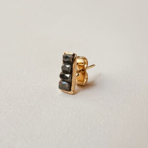 Boucle d'oreille MaPuce Diamant forêt
