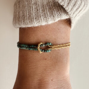 Bracelet YOU & ME Chrysocole