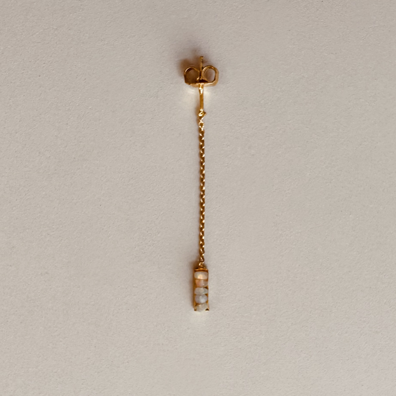 Boucle d'oreille IMAGINE Opale d'ÉTHIOPIE