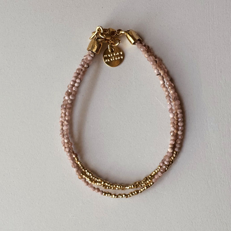 LUNA Rhodochrosite Bracelet