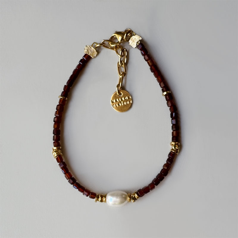RIVIERA Garnet Bracelet