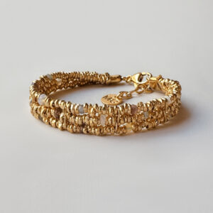 TRÉSOR 3 Gold Bracelet