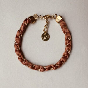 Bracelet SILK Satin Ocre