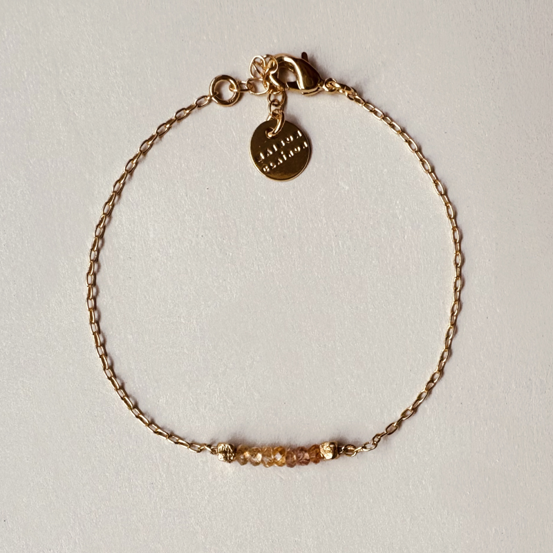 TIGER Yellow Sapphire Bracelet